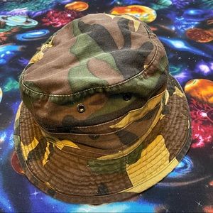 Camo Bucket Hat One Size